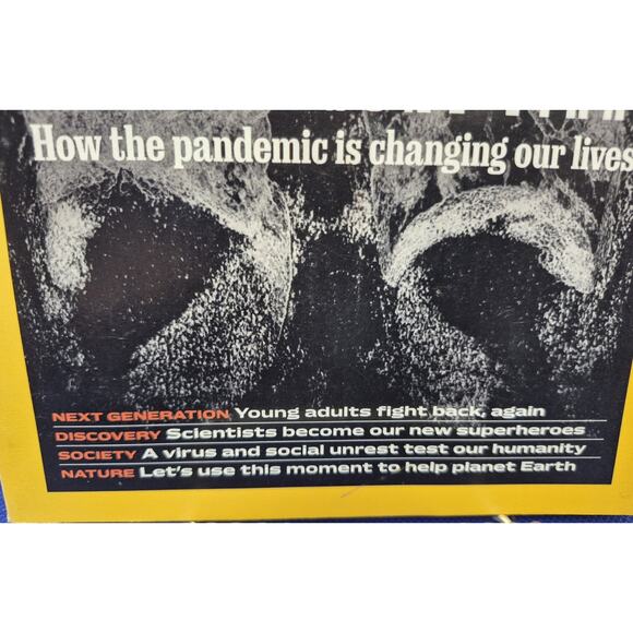 National Geographic November 2020 A World Gone Viral Pandemic Special Issue - Picture 4 of 7
